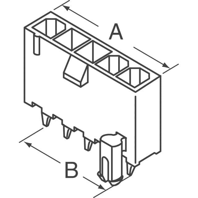 39302056 Molex  Embases à broches mâles
